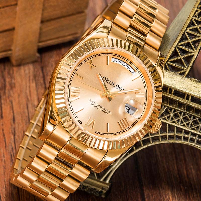 montre de luxe Mens Watches 41mm Automatic Movement full Stainless Watches 2813 Mechanical watches Luminous - 4 of 9