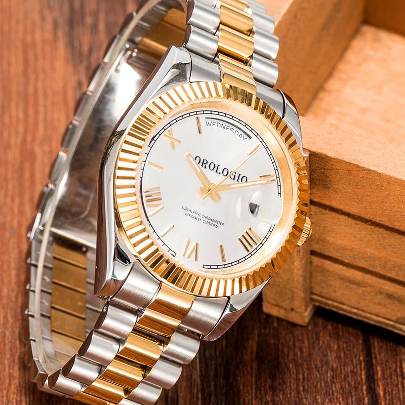 montre de luxe Mens Watches 41mm Automatic Movement full Stainless Watches 2813 Mechanical watches Luminous - 5 of 9