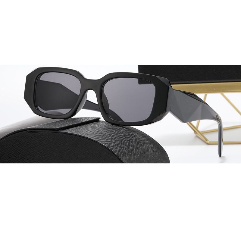Fashion Hawkers Sunglasses For Man Woman Unisex Designer Goggle Beach Sun Glasses Retro Small Frame Luxury Design UV400 Black Buffalo Horn Eyeglasses 2660 With Box - 2 of 9
