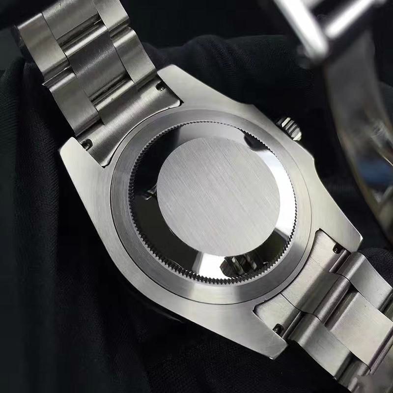 Mens/Womens Watches Automatic Mechanical 40mm Watch 904L Stainless Steel Blue Black Ceramic Sapphire glass luminous WristWatches montre de luxe gifts - 7 of 9