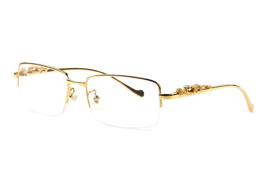 Luxury Designer Sunglasses for Women Mens Sunglass Fashion Sports Gold Silver Panther Frameless Rectangle Goggle Unisex Carti Glasses Eyeglass Womens Eyeglasses - 3 of 9