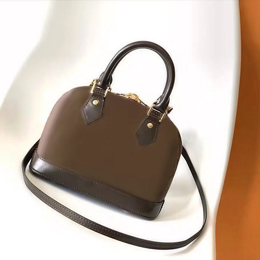 bb shell bag luxury designer bags handbag messenger shoulder bag women fashion satchel leather presbyopic package dicky0750 Wholesale - 5 of 8