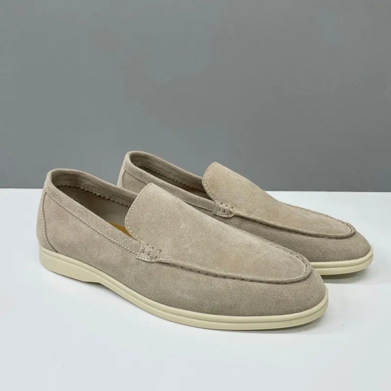 Designer Men Women Woven Suede Loafers Slip On Driving Shoes Metal Pendant Soft Moccasins Outdoor Daily Walking Casual Breathable Footwear Top Quality 739 - 7 of 9