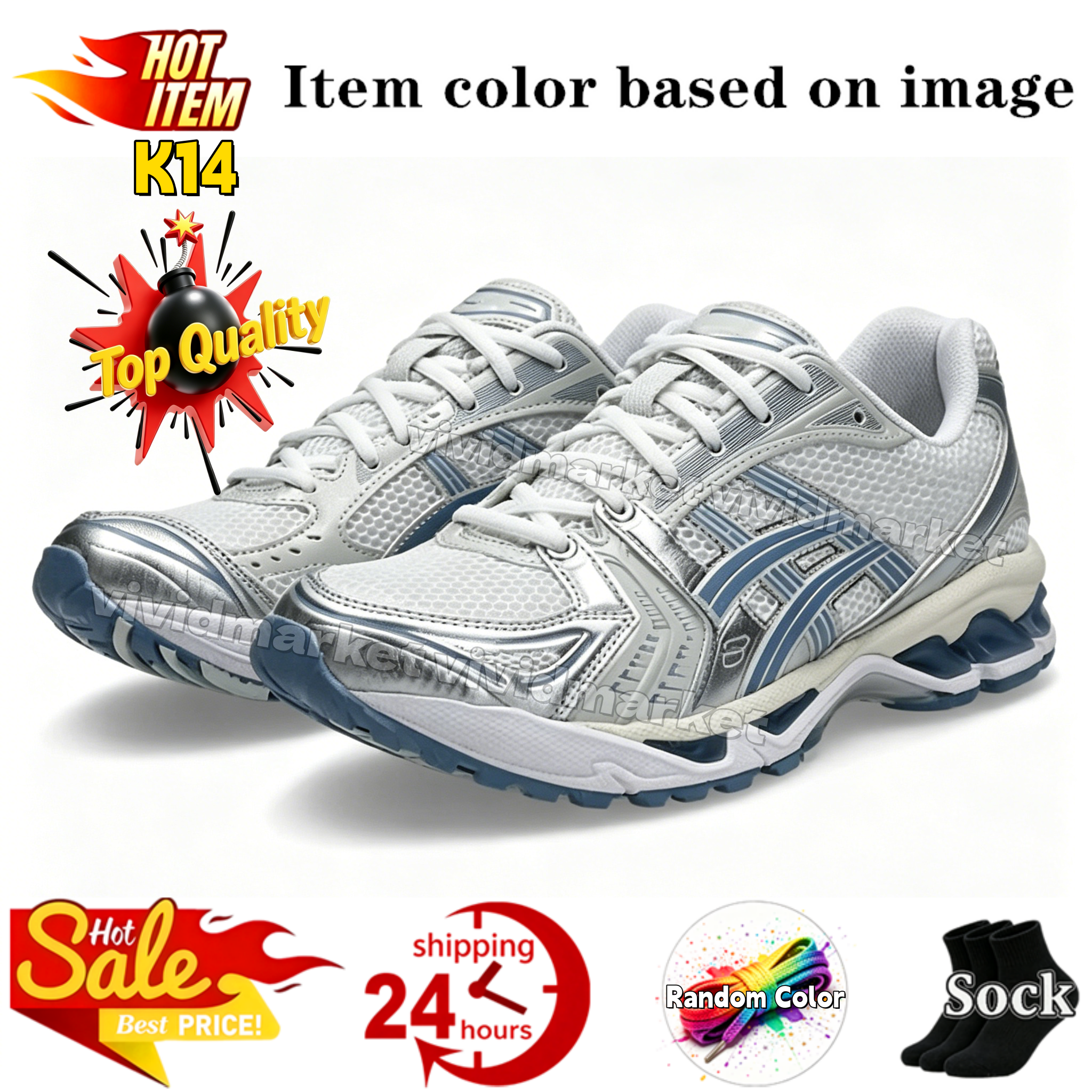 Designer Running Shoes Gels Nyc Mens Womens Cream Solar Power Pure Sier Outdoor Sneakers Sports Athleisure Trainers Fashion Daily Outfit With Box 36-47 - 5 of 8