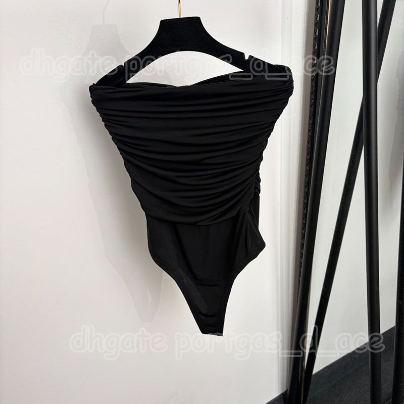 Designer Charming Hollow Bodysuit Tanks Women Black Sleeveless Leopard Sexy Night Club Party Playsuit - 4 of 8