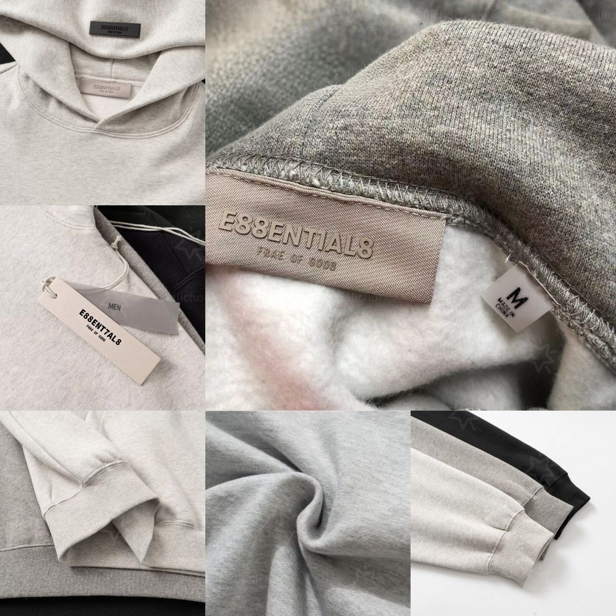 Essential Hoodie Designer Essential Tracksuit Hoodies Silicone Monogram Print Tracksuits Shorts T Shirt Mens Designer Sweatpant High Street Daily Sweatshirt TOP - 5 of 9