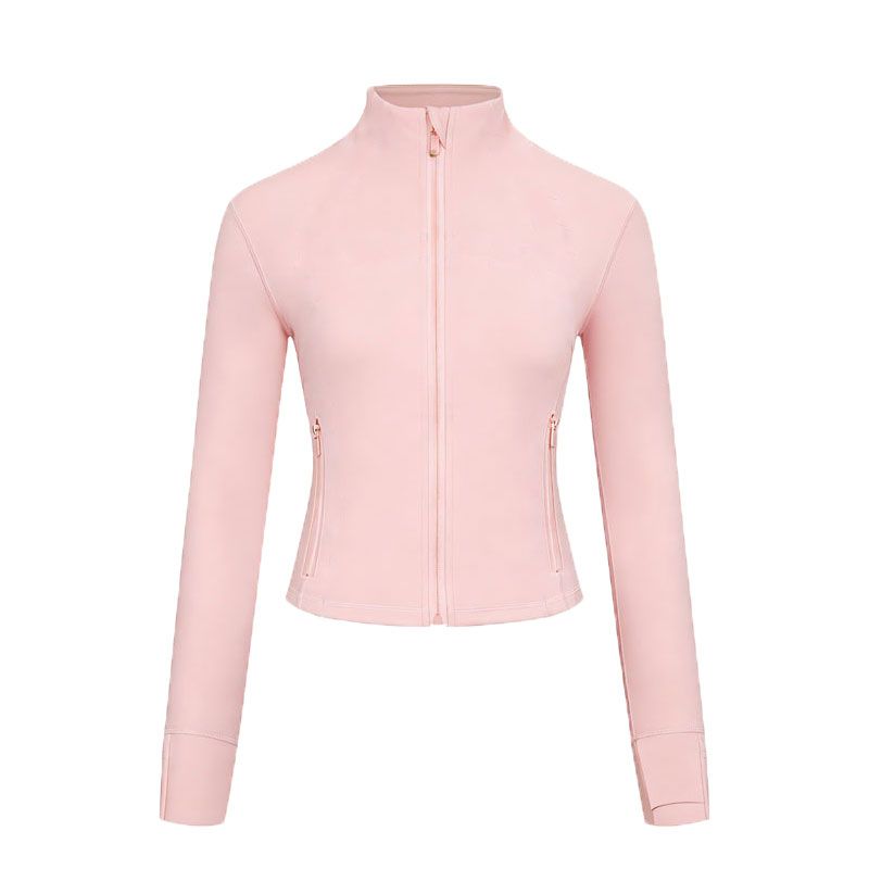 2Pc Gym Set Cropped Jacket Gym Clothe Woman Crop Jacket Women Leggings Run Short Workout Outfits Fitness Leggings for Woman Designer - 5 of 8