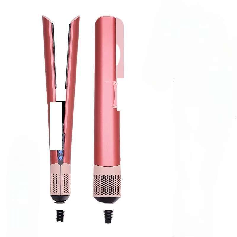 Hair straightening iron hair straightener hair dryer flat iron straight clip straighten hair thermal straightener all-in-1 styling tool salon fashion home trave - 7 of 9