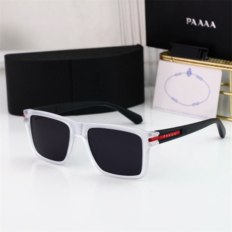 luxury Sunglasses Designer letter womens Mens Goggle senior Eyewear For Women eyeglasses frame Vintage Metal Sun Glasses With Box - 5 of 6