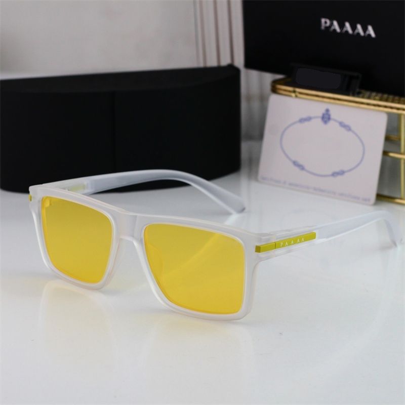 luxury Sunglasses Designer letter womens Mens Goggle senior Eyewear For Women eyeglasses frame Vintage Metal Sun Glasses With Box - 4 of 6