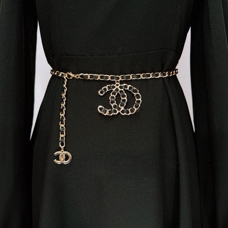 Fashion Joker Woven Chain Lady Accessories Waist Chain with Suit Skirt Trend Senior Lady Decorative Waist Chain - 1 of 4