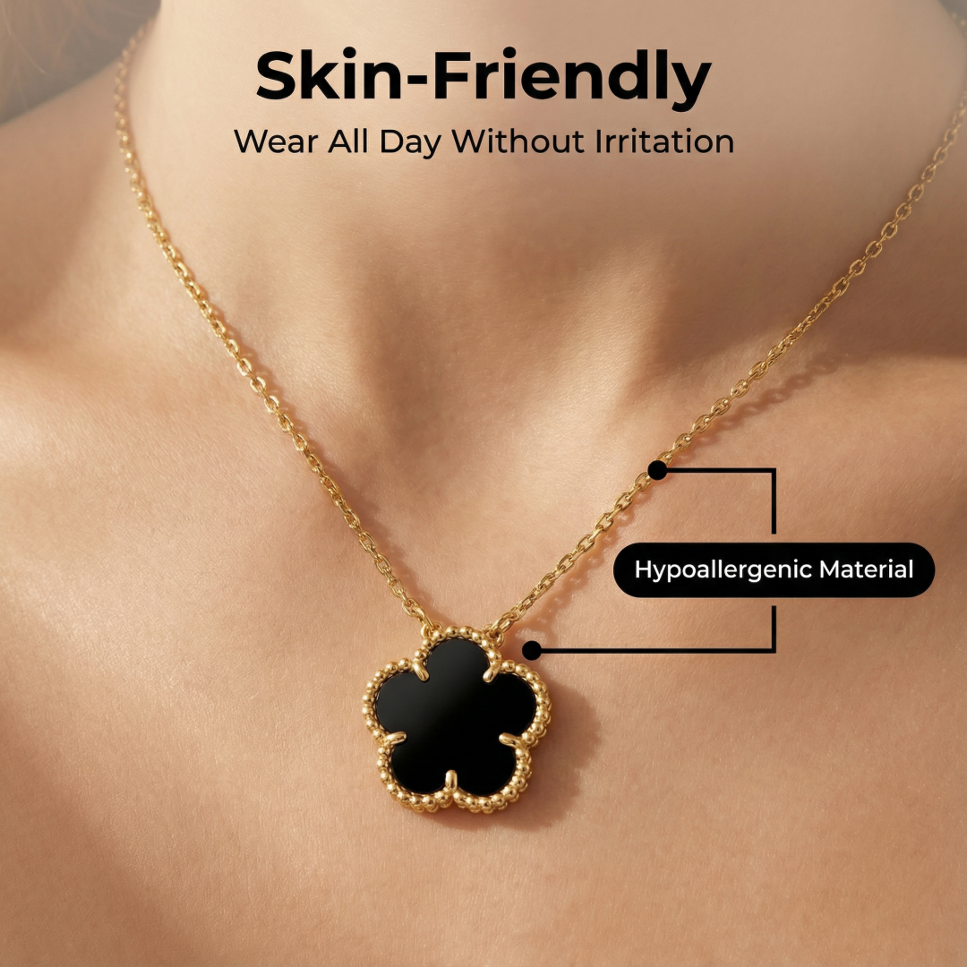 5 flower jewelry luxury designer necklace clover necklace women mother of pearl diamond stainless steel chain plated gold pendant silver wedding necklaces woman - 5 of 9