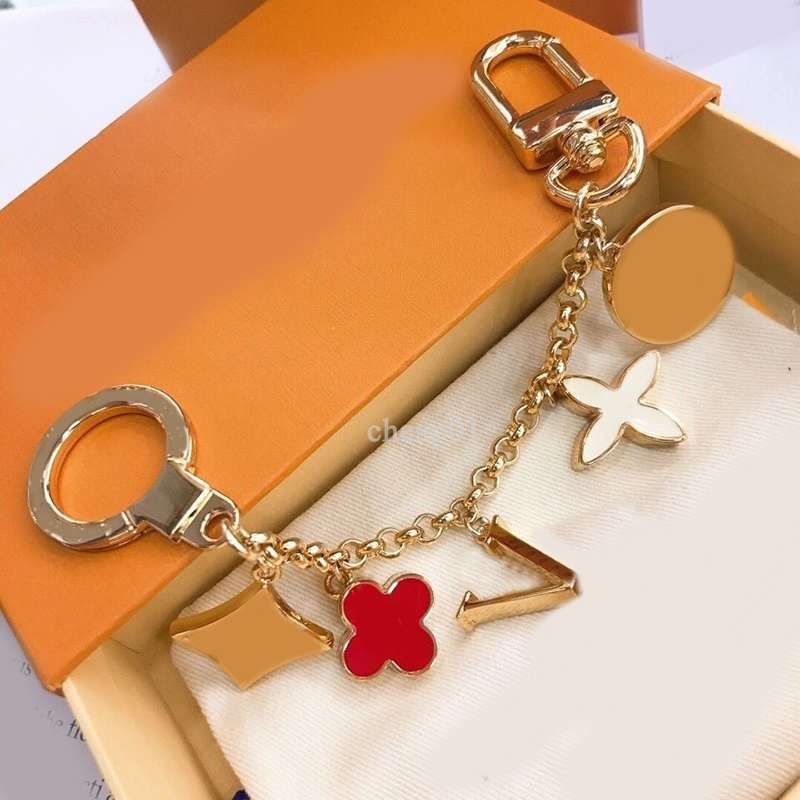 Fashion Brand Letter Designer Keychains Metal Keychain Womens Bag Charm Pendant Auto Parts - 2 of 6