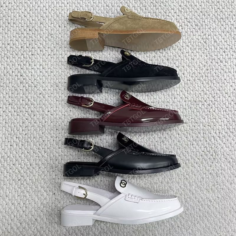 Designer Women High Quality Loafers Formal Shoes Ballet Flats Round Toe Women Dress Shoes Women Slingback Sandals 1044 - 3 of 8