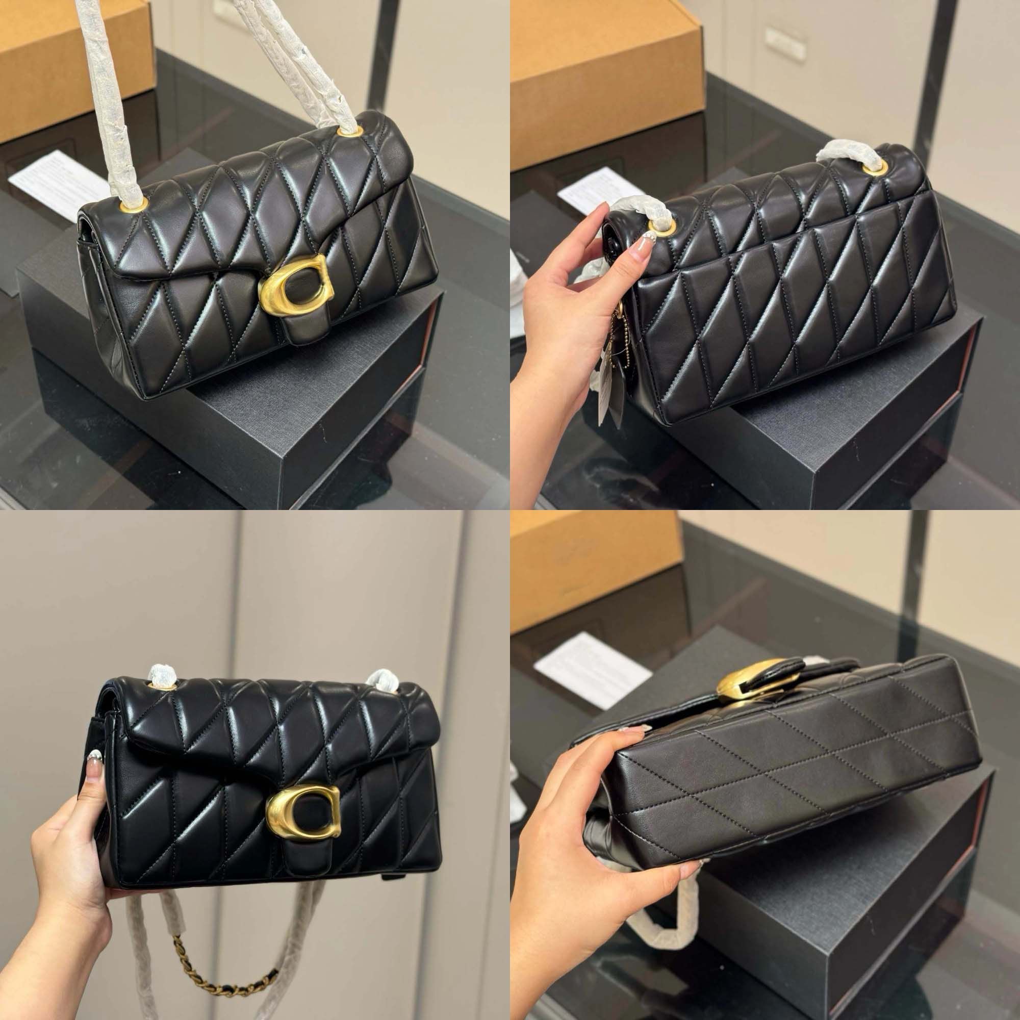 Designer Bags Fashionable Classic Shoulder Bags Teri Bag Tabby Bag High Quality Leather Underarm Bags Crossbody Bags Handbags Tote Bags Chain Wallets Flap Bags - 5 of 9