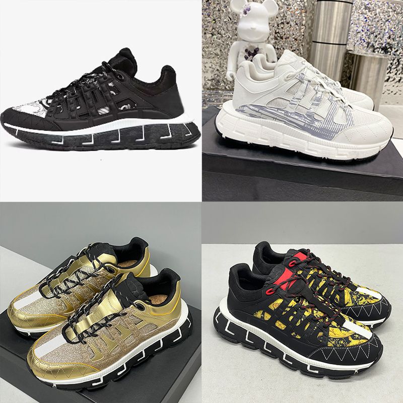 Top Quality Men Platform Shoes Designer Trigreca Sneakers Women Print Dad Shoes Print Sport Running Shoes Leather Trainer Fashion Casual Shoes 55 - 2 of 9