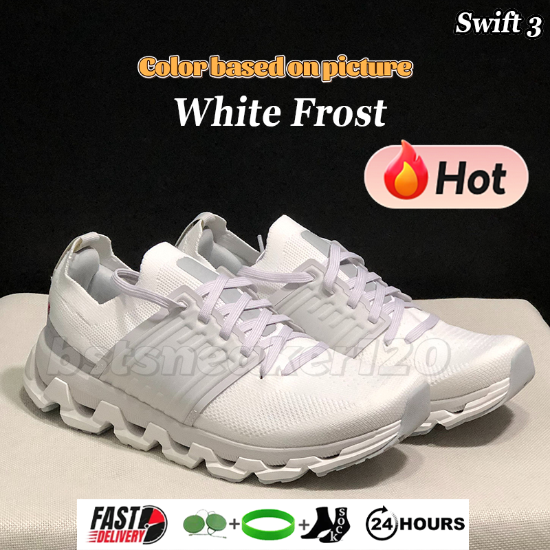 With Box Running Cloudes Designer shoes ons men swift3 Amp Women x4 5sport sneaker White All Black Alloy Glacier Cobalt Sky surfer Jogging Runners outdoor trainers - 3 of 8