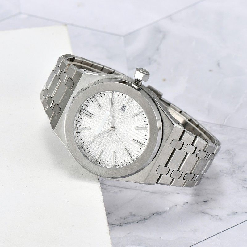 luxury designer mens watch mechanical luminous date window waterproof stainless steel well made classic watches for men - 4 of 9