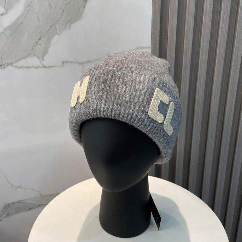 Womens Designer Beanies Winter Autumn Mens Wool Bonnet Luxury Warm Fitted Hats Double Letters Soft Cashmere Street Fashion Beanie Hats nice - 4 of 8