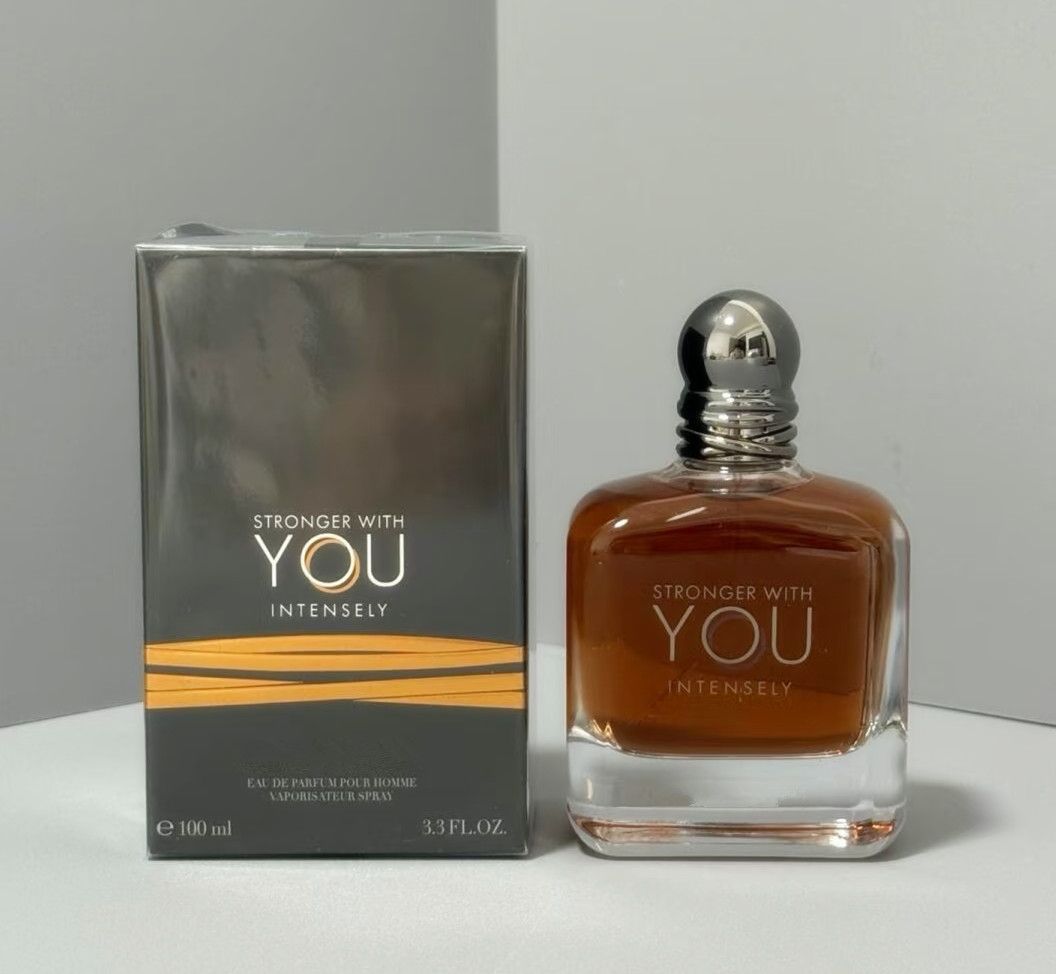 90ml Spices Power Of You Perfume 100ml Stronger With You Spices Freeze Absolutely Intense Eau De Parfum Man Cologne Spray High Quality - 5 of 6