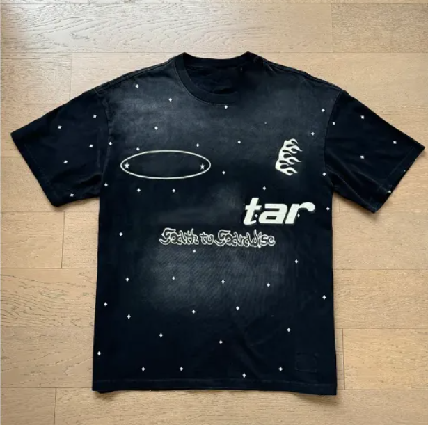 Designer t shirt men hoodie graphic tee for men womens hippie short sets Y2K vintage hoodies and pants streetwear washed classic men's clothing us size S-XL - 4 of 8