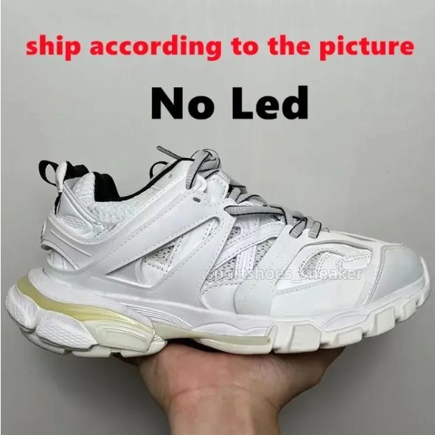 Designer Men Women Runner 7 7.0 Casual Shoes Track Led Sneaker Tracks 3 3.0 Platform Sneakers Luxury Paris Gomma Leather Trainer Extraordinary Mens Trainers Size 35-46 - 3 of 8