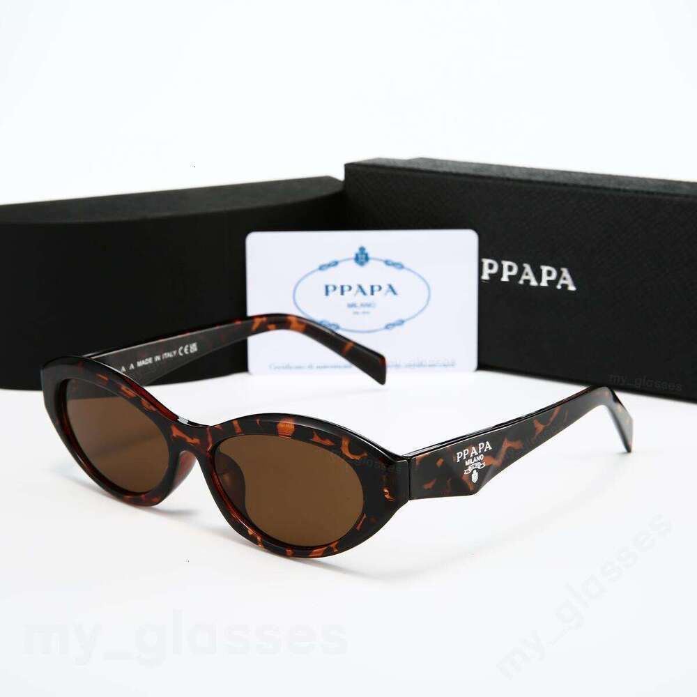 Luxury Designer Sunglasses Symbole Triangular Signature Angular Frame UV400 Protection Anti Glare Eyewear for Men Women Fashion PR17WS Sun Glasses with Box - 8 of 9