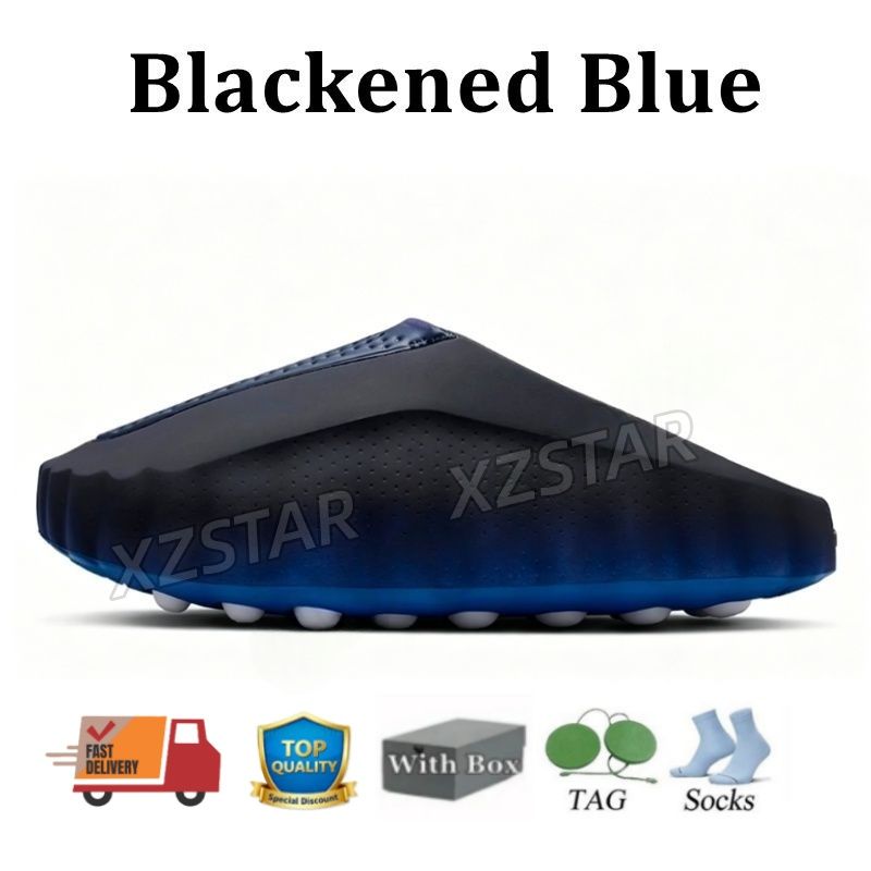 Free Shipping Designer slides for men slippers 001 onyx Bone Azure Flax Pure Ochre glow green Resin Soot womens sandals solid slide slipper sandal - 8 of 9