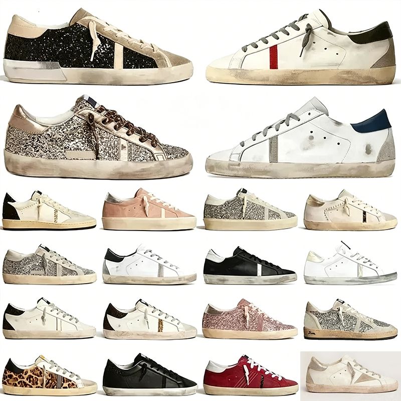 Leather Super Star Shoes For Men Women Designer Casual Shoes Women Dirtys Sneakers Lace Up Low Top Runners Sport Shoes Classic White Training 1026 - 1 of 8