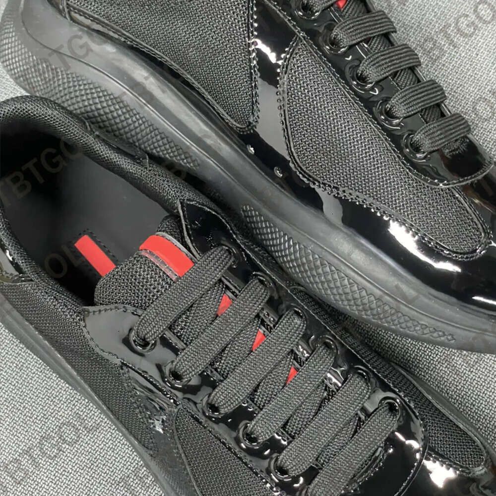 Plus Size EU49 Americas Cup Sneakers 2026 New Colours Designer Casual Sport Shoes Men Women Trainers Patent Leather Mesh Shoes Lace-Up Outdoor Shoes 53 - 9 of 9