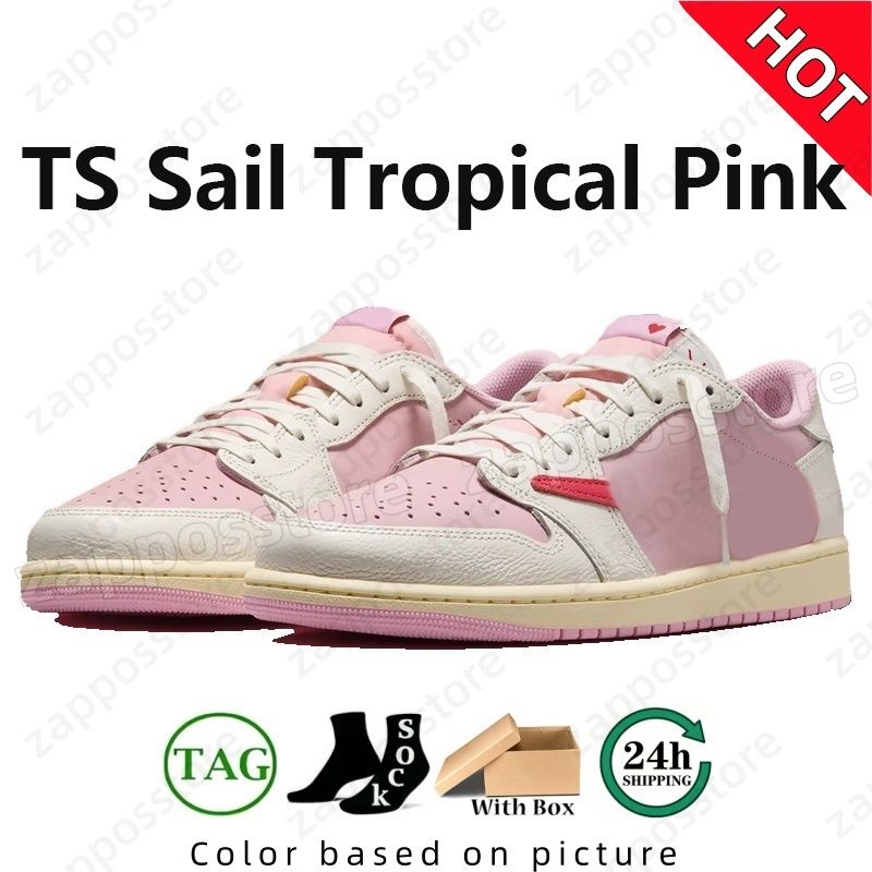 Designer for Men Women 1 1s Basketball Shoes Sneakers Black Phantom Tropical Pink Sail Medium Olive Outdoor Sports Trainers Sneaker Original Box EUR 36-45 - 2 of 8