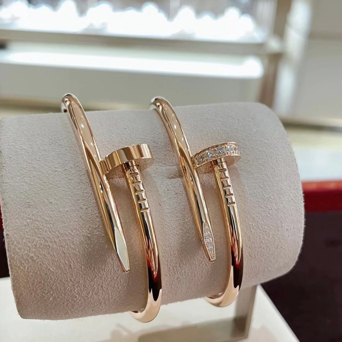 designer bracelet bracelet for womens bracelet bangle luxury jewlery bracelets designer jewelry gold bracelet designer luxury jewelry Diamond bangle 18K - 5 of 6