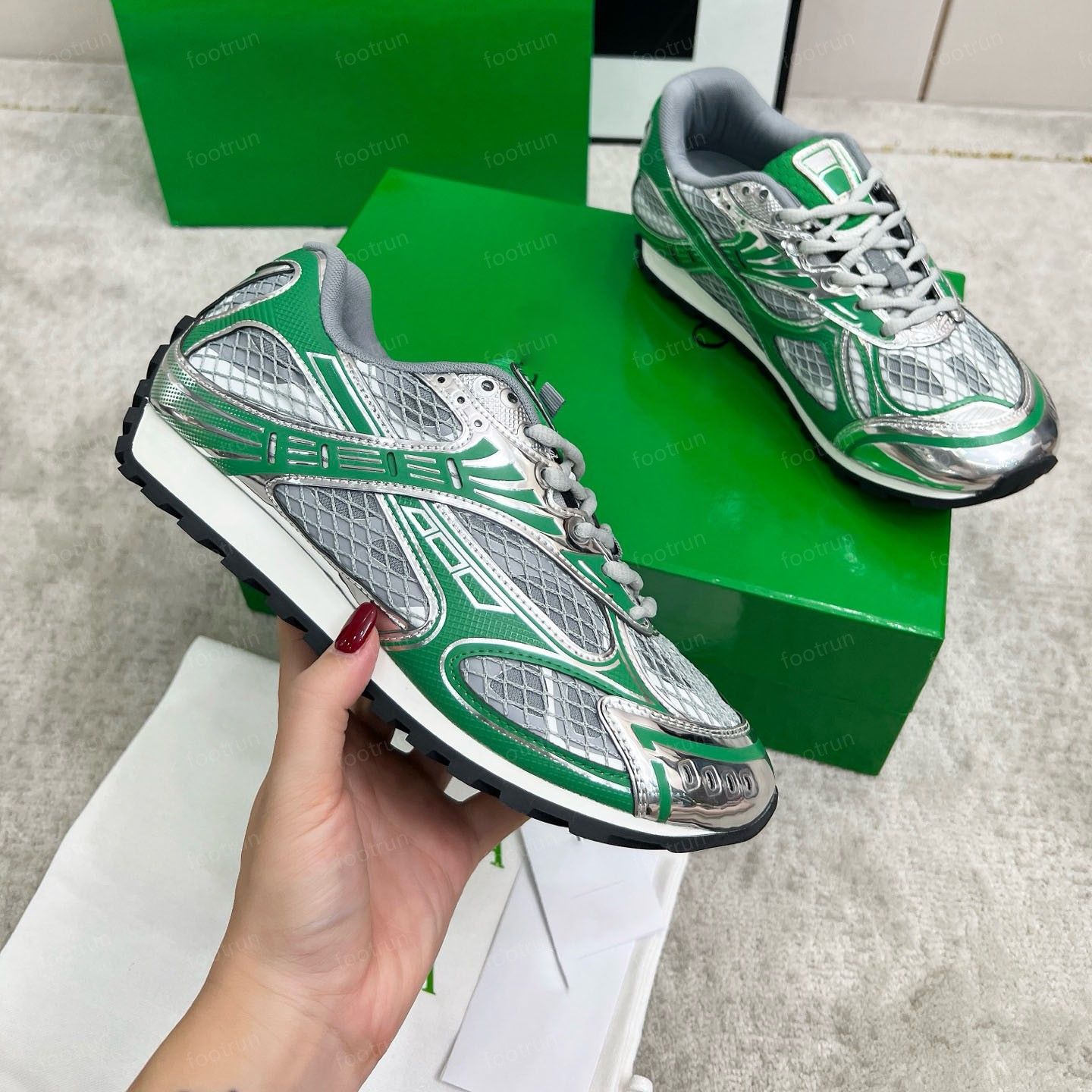Designer Orbit Sneaker Men Women Casual Running Shoes Flash Mary Jane Runner Sneakers Trainers In Lightweight Technical Mesh Men Women Shoe Size 35-47 - 7 of 9