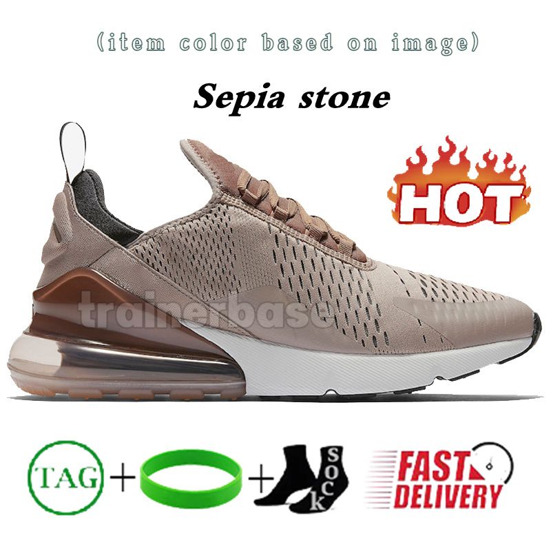 Designer shoe 270 running shoes mens 270s sneakers triple black white Houston San Francisco Core White Olive Light Bone Grape Brown red Men Womens Sport Sneakers - 8 of 8
