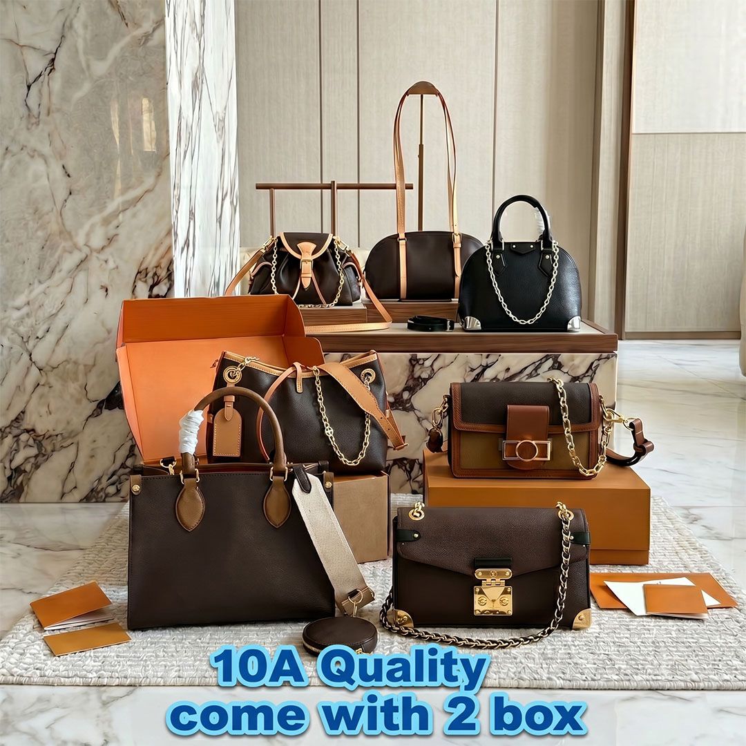 Vintage Designer Bags For Women Luxury Crossbody Handbags Totes Classic Metal Corner Shoulder Purses Retro Box Bag Fashion Messenger Bag With Box Womans Purse PRPU - 1 of 8