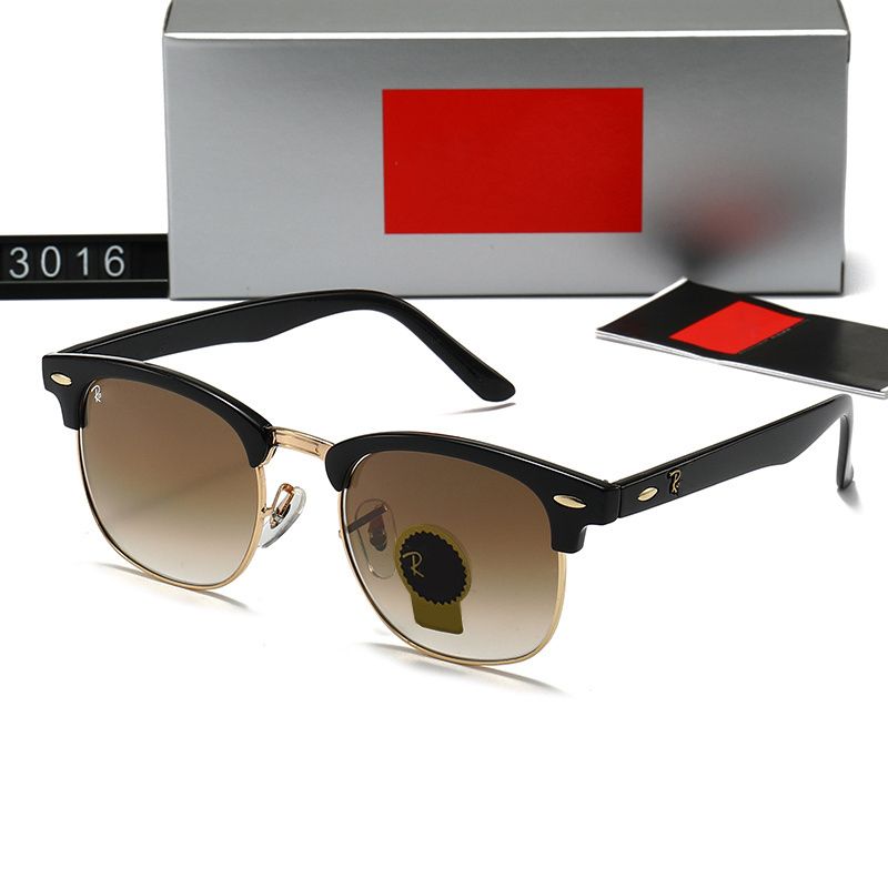 2026 Designer Sunglasses for Womens Mens Outdoor Sunglasses Shades Fashion Goggle UV400 Eyewear Classic glasses 3016 Male Sun Glasses Metal Frame gift With Box - 7 of 8