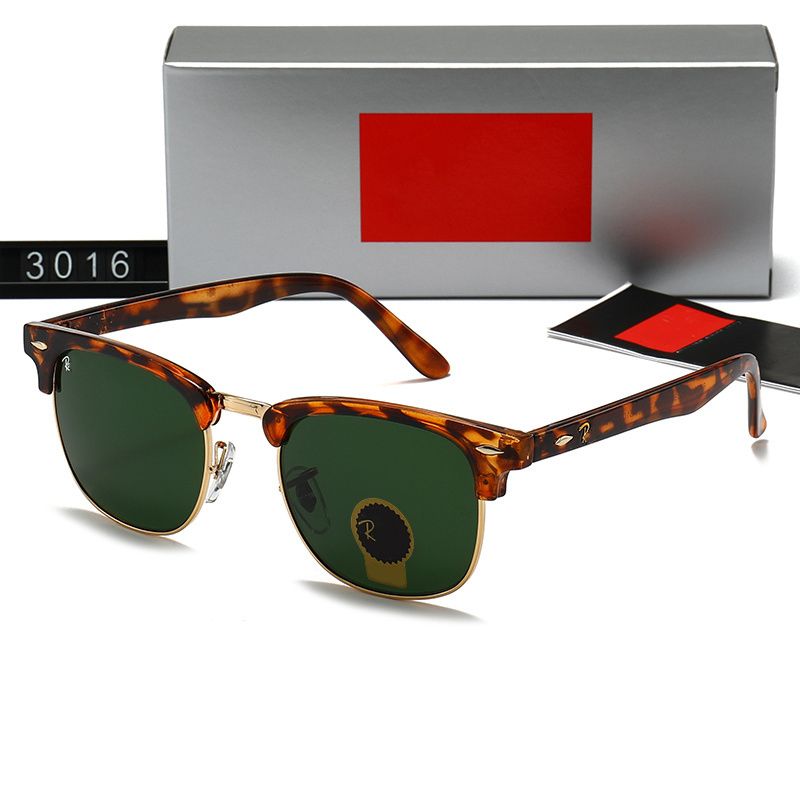 2026 Designer Sunglasses for Womens Mens Outdoor Sunglasses Shades Fashion Goggle UV400 Eyewear Classic glasses 3016 Male Sun Glasses Metal Frame gift With Box - 4 of 8