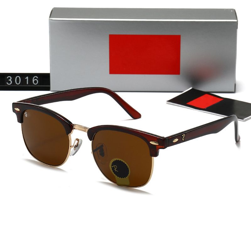2026 Designer Sunglasses for Womens Mens Outdoor Sunglasses Shades Fashion Goggle UV400 Eyewear Classic glasses 3016 Male Sun Glasses Metal Frame gift With Box - 6 of 8