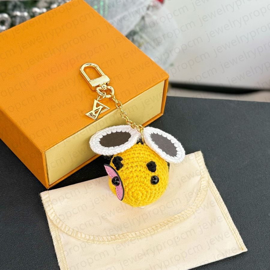 Keychain Designer Burger Donut Lanyard Characters Keychain Fashion Chocolate Floral Pattern Handmade Leather Hanging Rope Men Keychain Women Headphone Keychain - 7 of 7