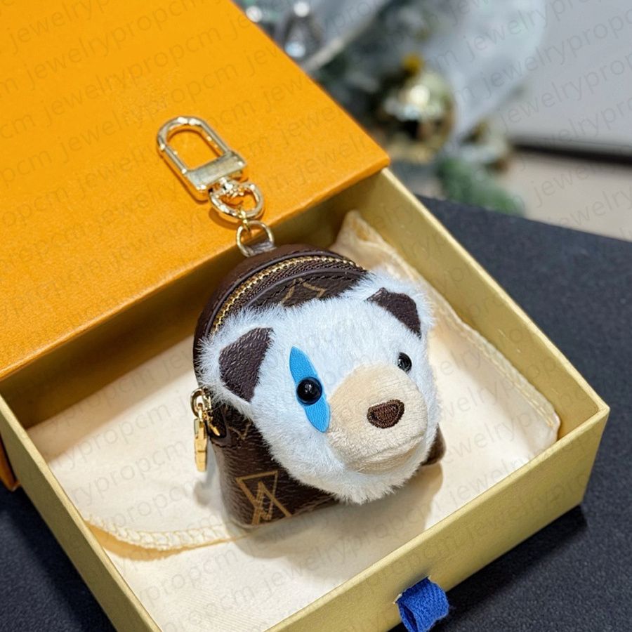 Keychain Designer Burger Donut Lanyard Characters Keychain Fashion Chocolate Floral Pattern Handmade Leather Hanging Rope Men Keychain Women Headphone Keychain - 5 of 7