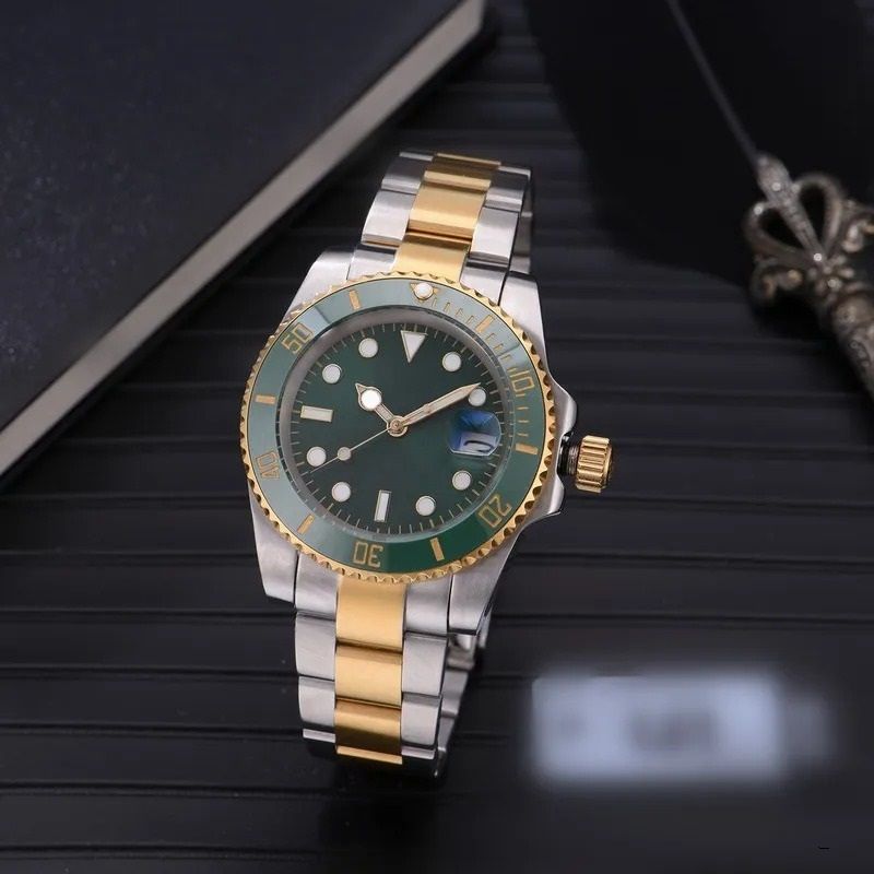 U1 Luxury Mens/Womens Watches Automatic Mechanical 40mm Watch 904L Stainless Steel Blue Black Ceramic Sapphire glass luminous WristWatches montre de luxe - 8 of 8