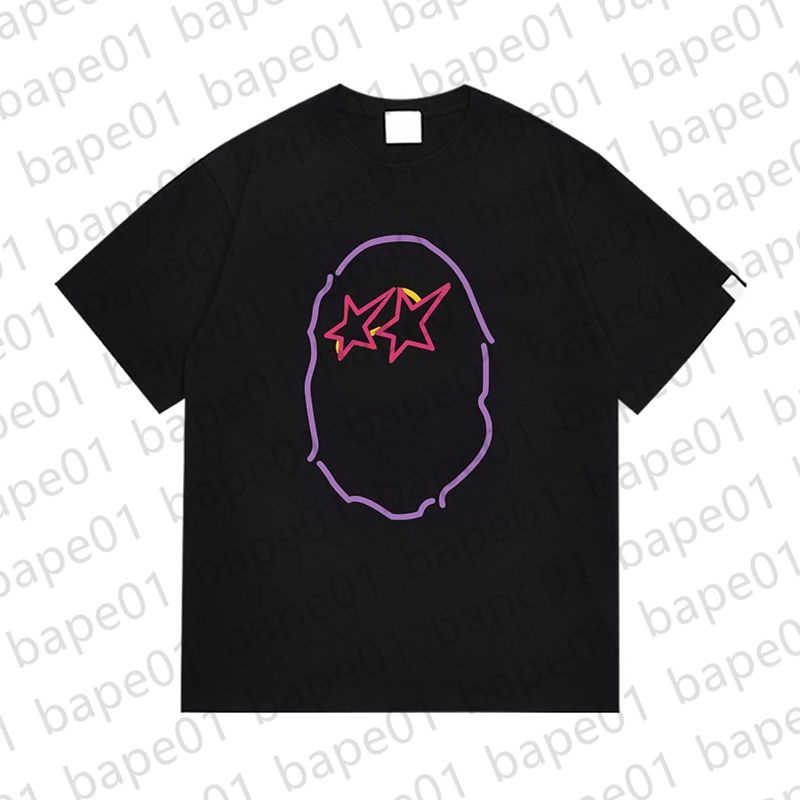 bapeshoodie t shirt designer shirt mens hoodies mens bapesshirts designer t shirts womens bapestshirt tees hoodie summer street clothes fashion tees asian size - 4 of 9