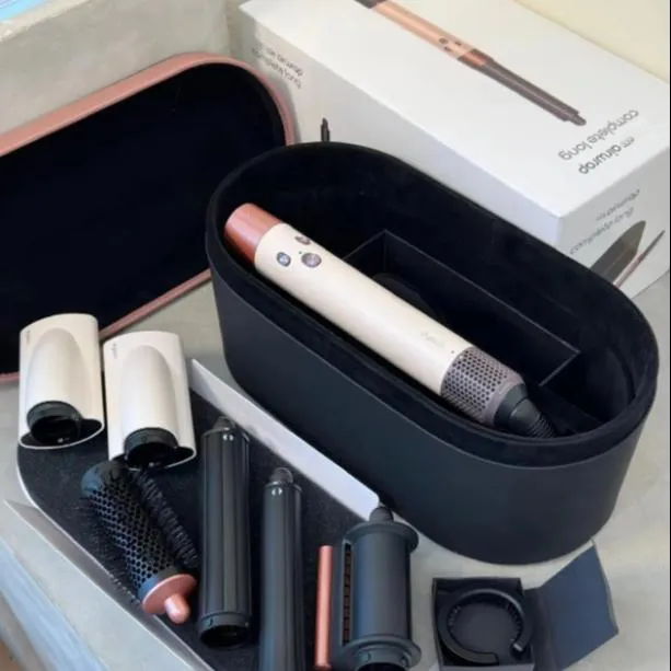 Electric Hair Curler Multi Function for Women Professional Adjustable Temperature Hair Tool Hair Curlers Negative ion 7-in-1 travel set - 5 of 8