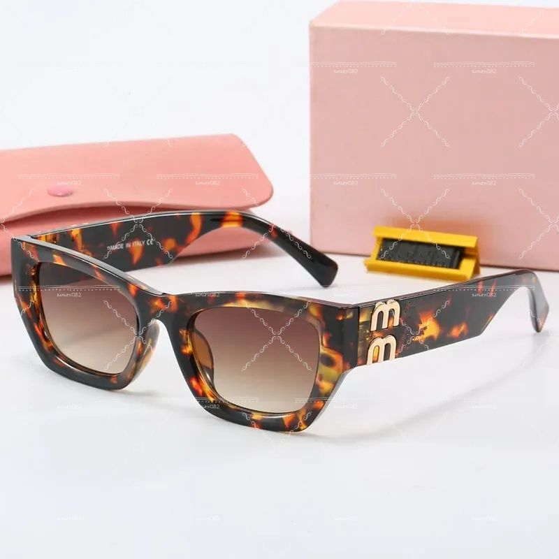 Designer Sunglasses Fashion Glasses Oval Frame M Sunglass Womens Anti-Radiation 2026 New Style Uv400 Polarized Lenses Mens Retro Eyeglasses With Box - 4 of 7