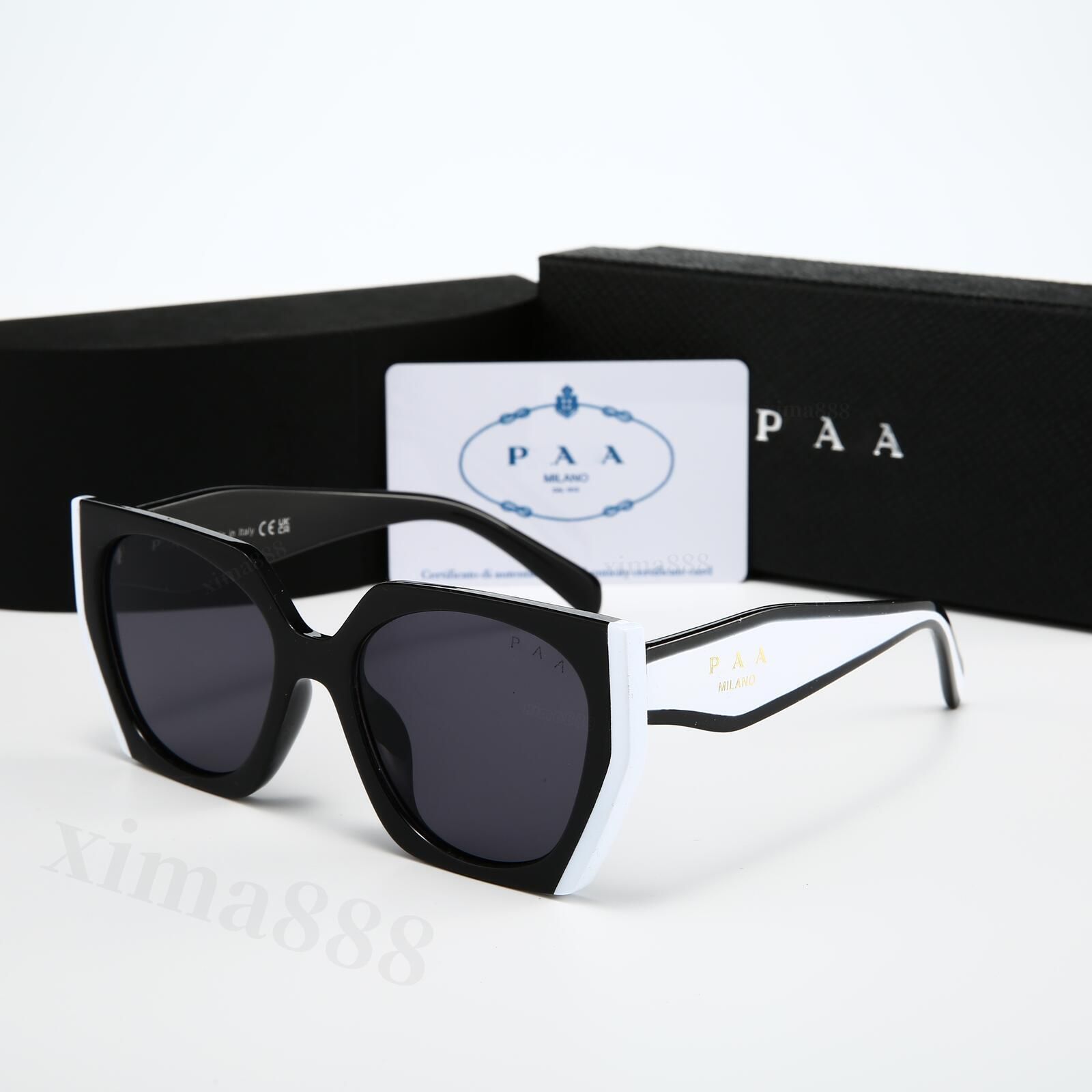 Top luxury Sunglasses designer womens Mens Wearing fashion hot selling senior Eyewear For Women eyeglasses frame Vintage Metal Sun Glasses With box - 6 of 9