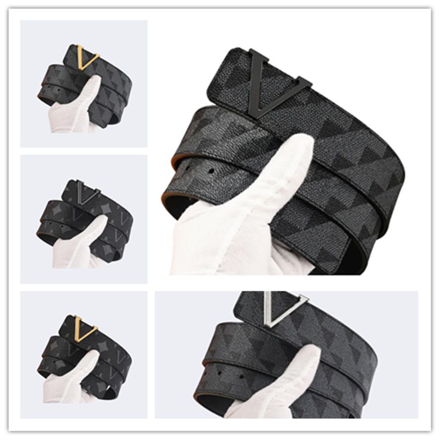 Designer belt men belts for women designer mens belt luxury belt length 100-125CM woman belt fashion luxury buckle designer belt and box - 2 of 6