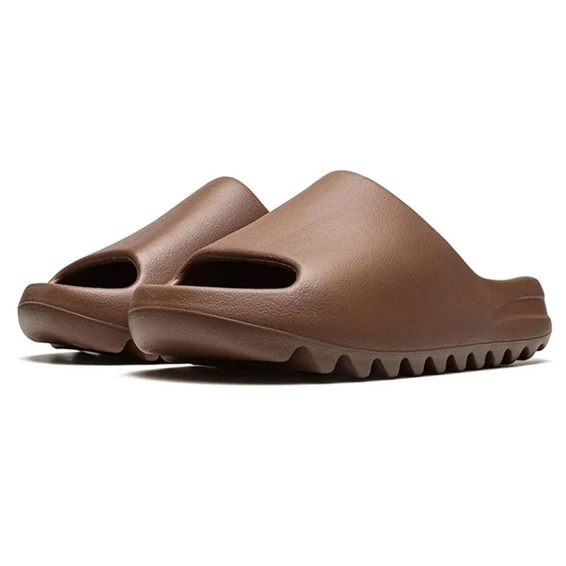 free shipping with box designer mens womens slides slippers sandals desert sand Bone Resin Slate Grey Glow Green slide sandal shoes summer - 7 of 8