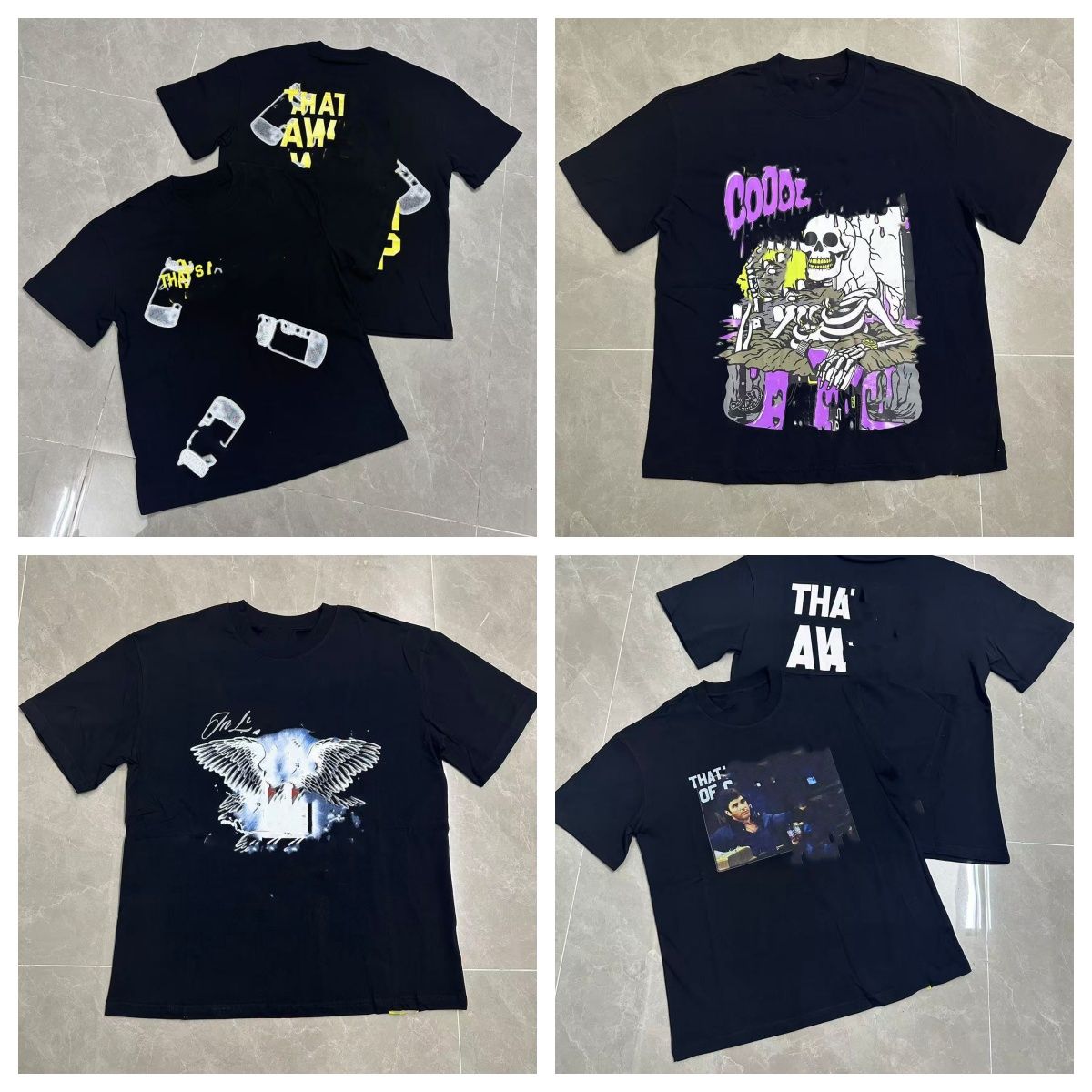 awful lotta cought sryup designer t shirt mens summer men t shirt hip hop fashion street shirts graphic tee shirt alocs shirt thats a awful lot of caugh syrup shirt s-xl - 3 of 9
