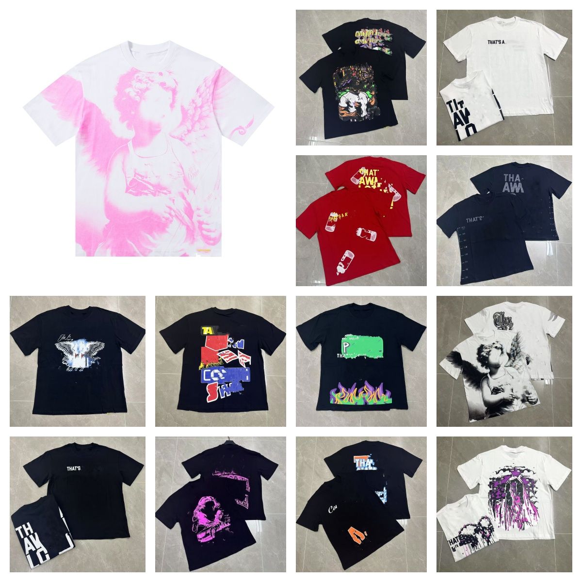 awful lotta cought sryup designer t shirt mens summer men t shirt hip hop fashion street shirts graphic tee shirt alocs shirt thats a awful lot of caugh syrup shirt s-xl - 4 of 9