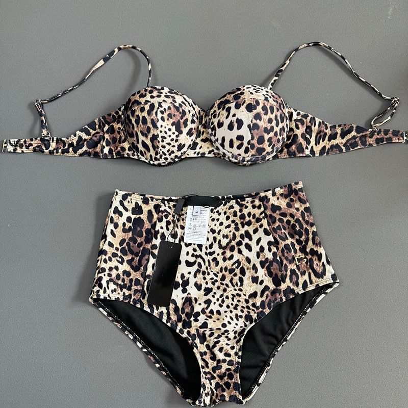 Designer Women's Bikini Swimwear Full Rhinestone Letter Swimsuit Summer Beach Vacation Luxury One Piece Swim suit Womens Sexy Slim Bikini Set - 7 of 8
